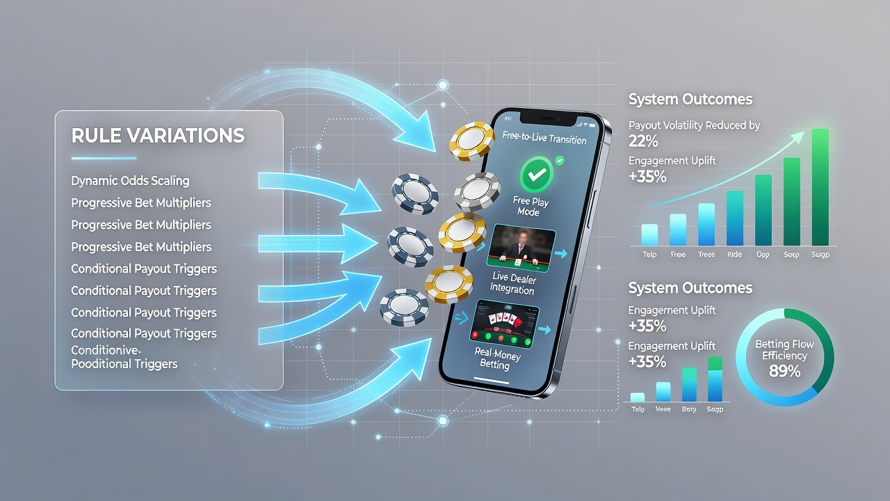 Live dealer mobile roulette table with highlighted rule variation prompts