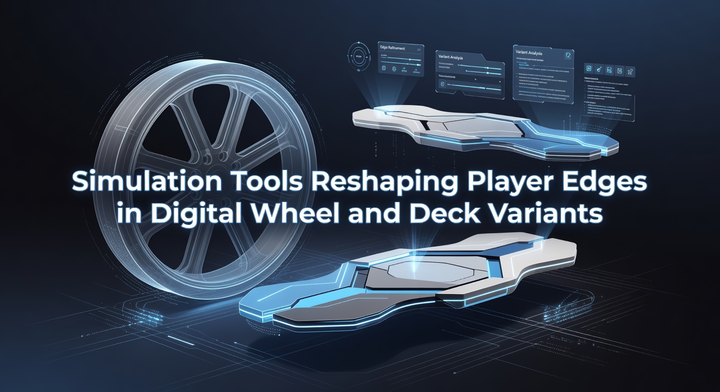 Digital interface displaying simulation software analyzing wheel spin patterns and card distribution models in virtual gaming environments