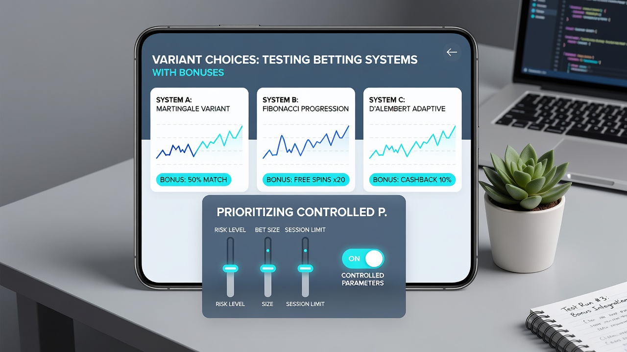 Screenshot of controlled play settings and bonus tracking dashboard in a mobile gambling application